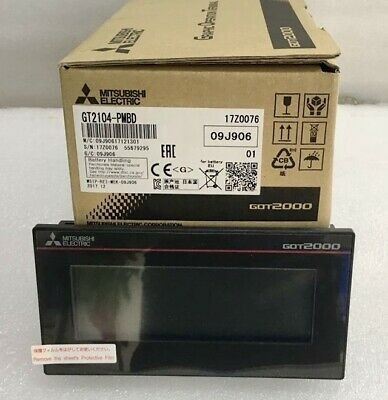 Mitsubishi 4.5 ইঞ্চি হিউম্যান মেশিন ইন্টারফেস GT2104-PMBD নতুন ইন বক্স