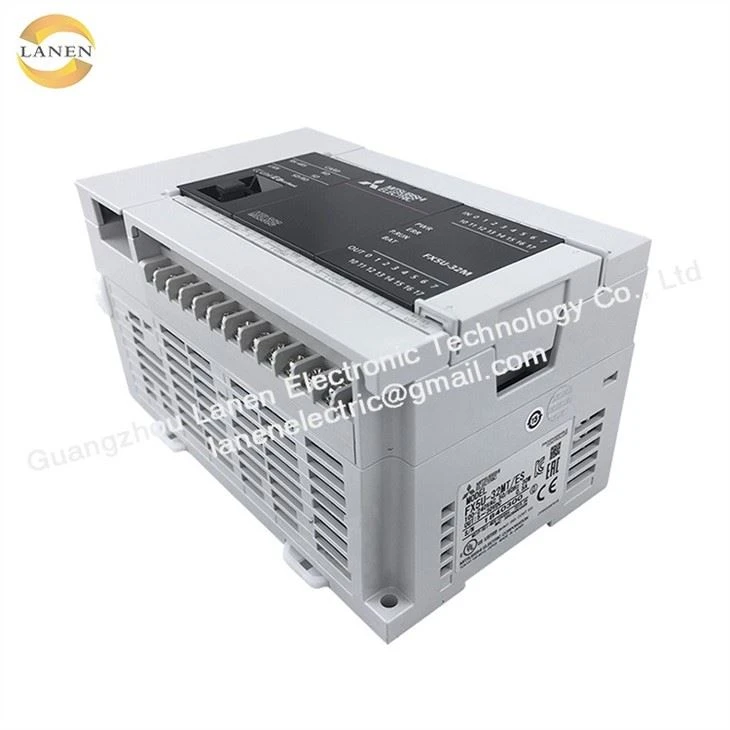 মিতসুবিশি MELSEC IQ-F FX5U PLC কন্ট্রোলার FX5U-32MR/ES 16 ইনপুট, 16 আউটপুট PLC FX5U CPU